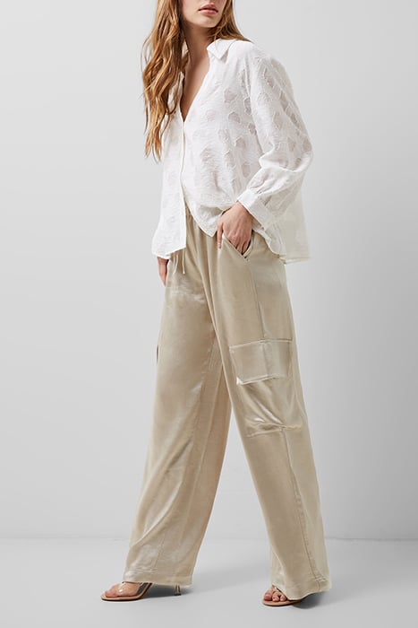 FREYA JACQUARD SHIRT WHITE 2