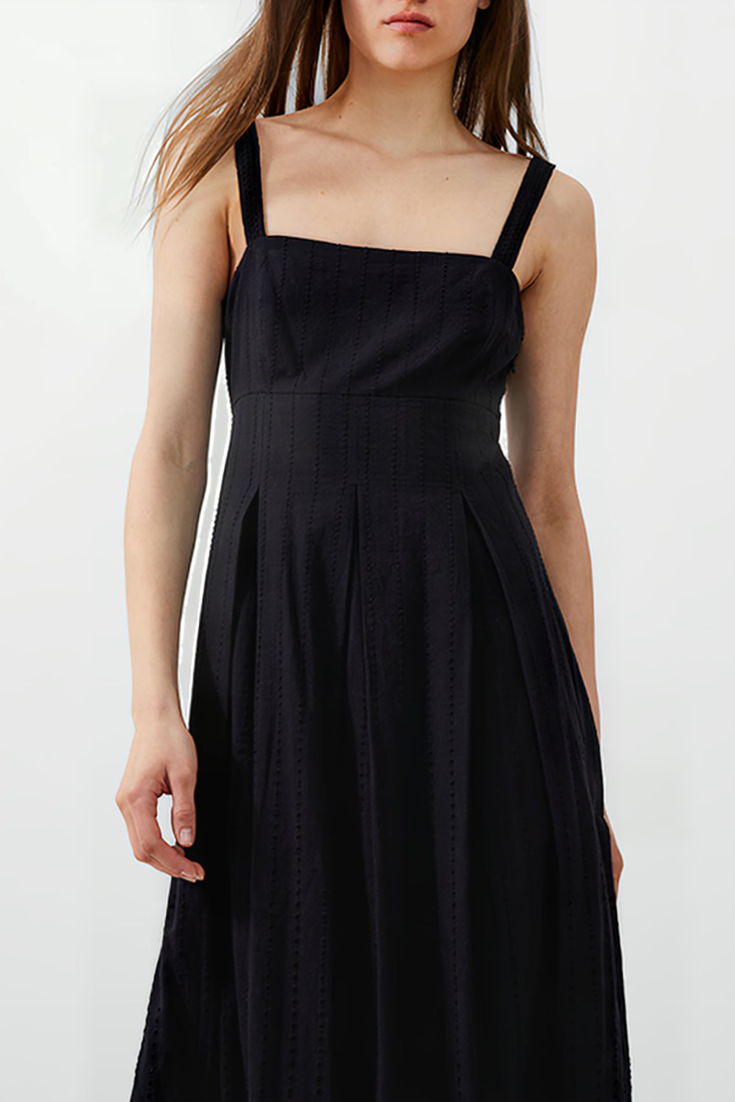 ABANA BITON BROIDERIE DRESS BLACK 4