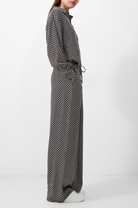 GEO PALAZZO TROUSER BROWN 4