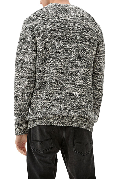S.OLIVER PULLOVER GREY/BLACK 2