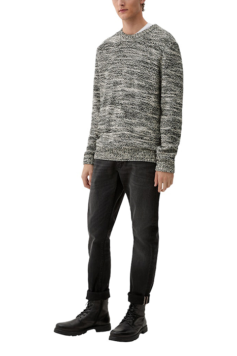 S.OLIVER PULLOVER GREY/BLACK 3