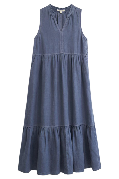 SOPHIA LINEN MAXI DRE TY BLUE 2