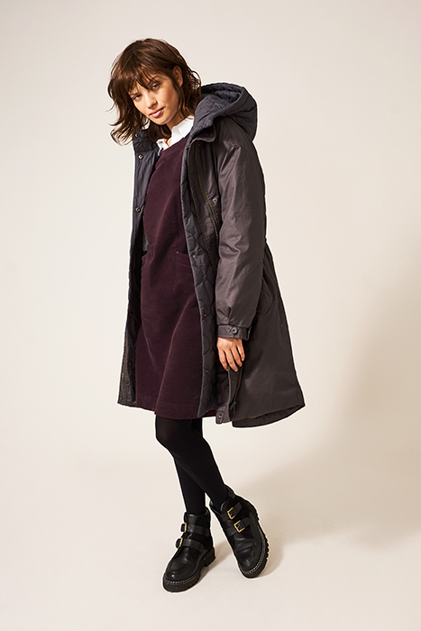 LOTHBURY  CORD PINNY DARK PLUM 5