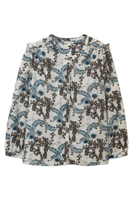 FLORINE SHIRT NATURAL MULTI 4