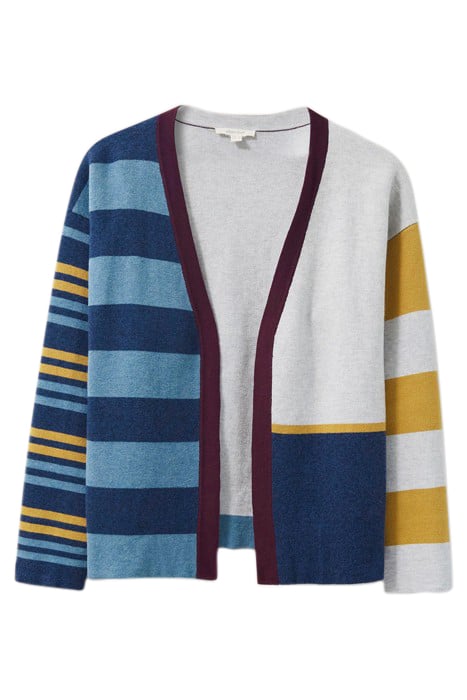 REVERSIBLE STRIPE CARDI NAVY 2