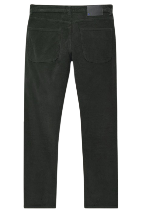 CROSBY CORD TROUSER DARK GREEN 5