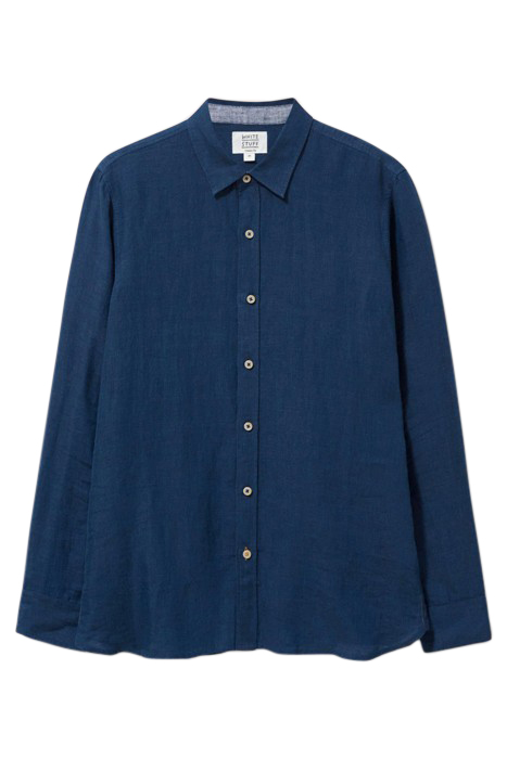 PEMBROKE LINEN SHIRT DARK NAVY 3