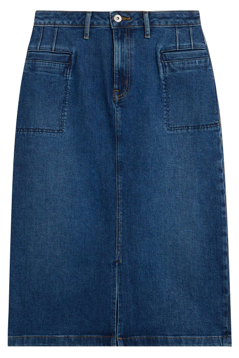 PENNY DENIM MIDI SKIRT MID DENIM 3