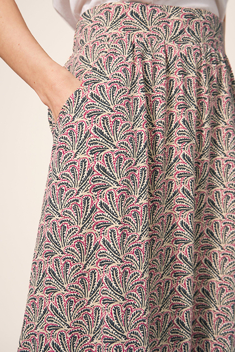 ABBERFORD JERSEY MAXI PLUM 3