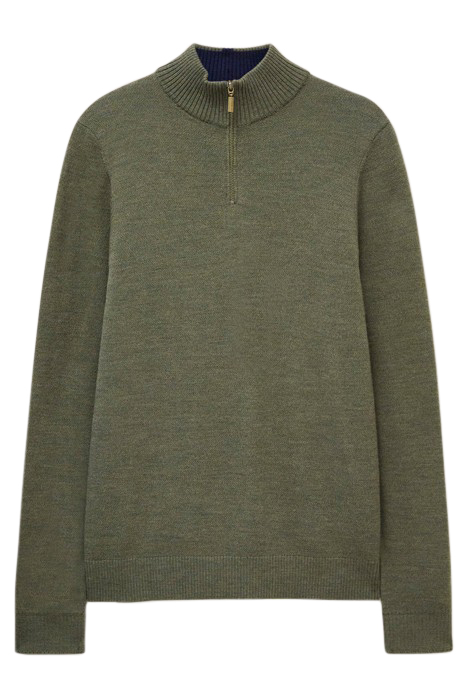 NEWPORT MERINO FUNNEL KHAKI GREEN 3