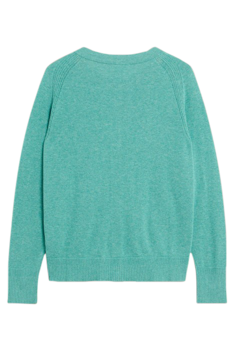 LULU CARDI MID TEAL 2