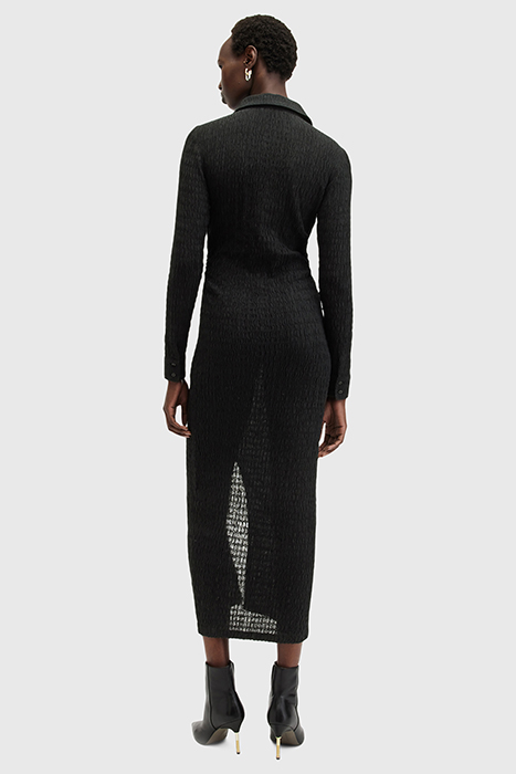 CONNIE MIDI DRESS BLACK 2