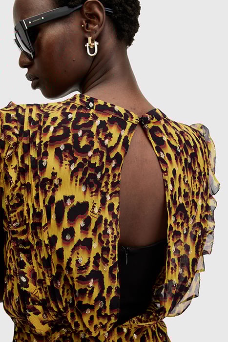 HALI DRESS TERESA DEEP YELLOW 9