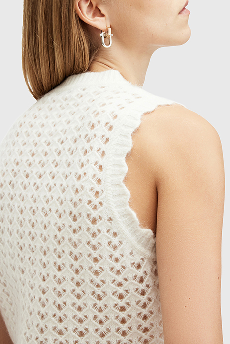 VIVIAN TANK CHALK WHITE 9