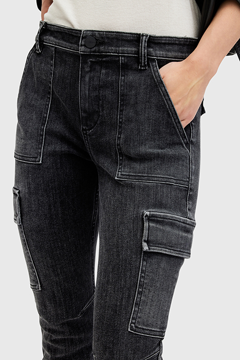 DURAN ASYM JEAN WASHED BLACK 7