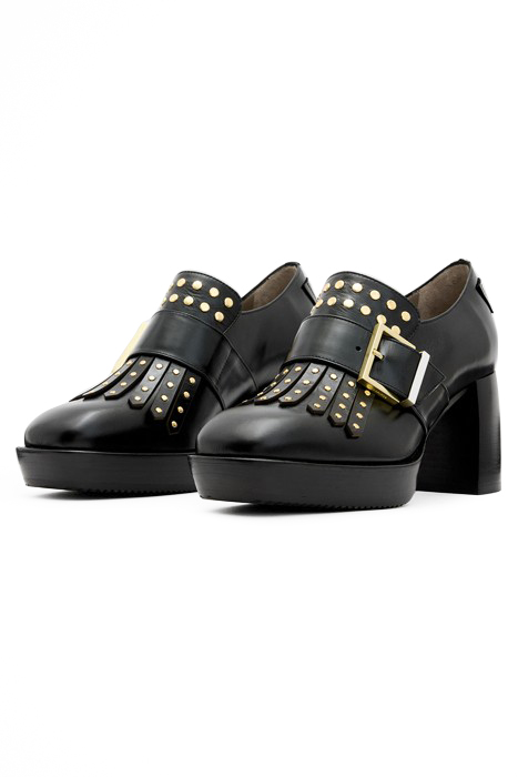ZIA STUD LOAFER BLACK SHINE 3