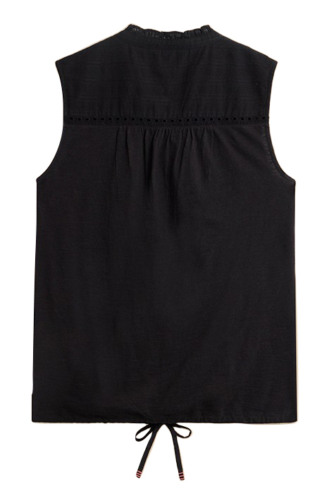 ARABELLA SLEEVELE SHIRT PURE BLACK 2