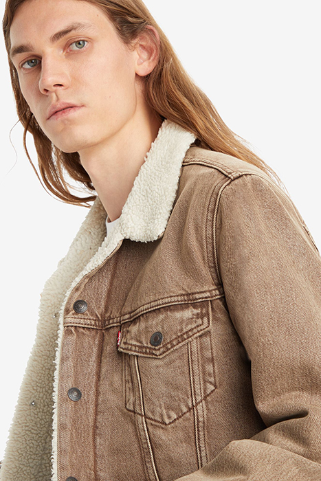 TYPE DENIM JACKET BROWN 5