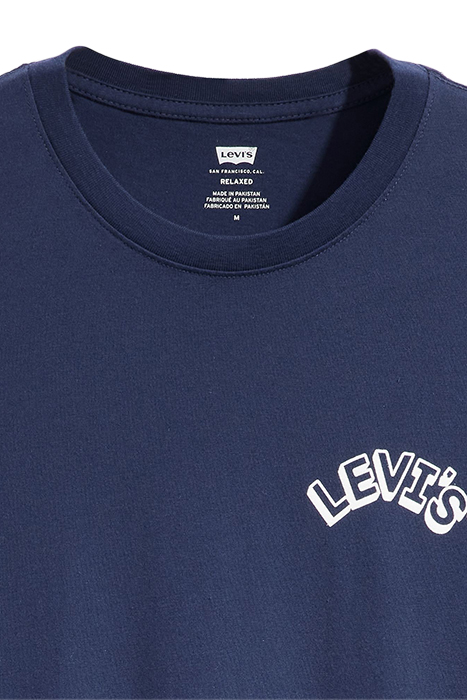 SS PRINTED T-SHIRT NAVY 4