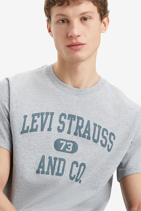 SS PRINTED T-SHIRT GREY 5