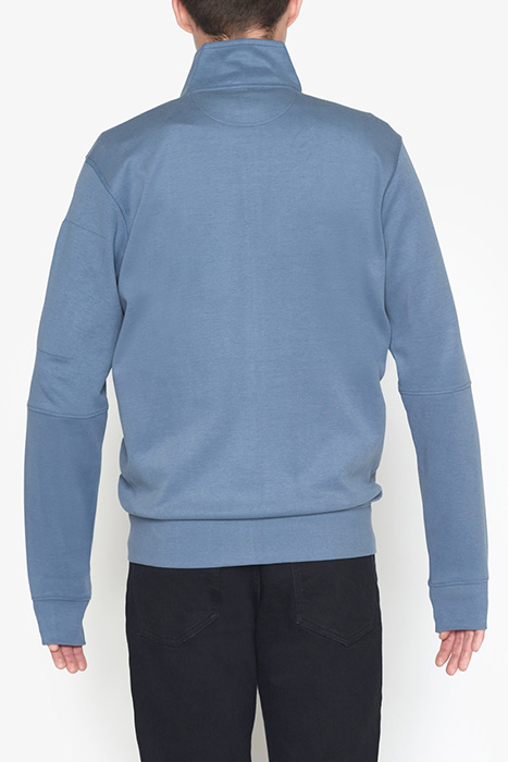 MIKKELSI ZIP CARDIGAN BLUE MIRAGE 2