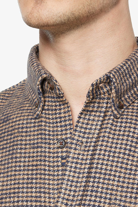 HOUNDSI FLANNEL DEEP MARINE 6