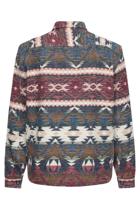 AZTEC JACQUARD VINTAGE RED 5