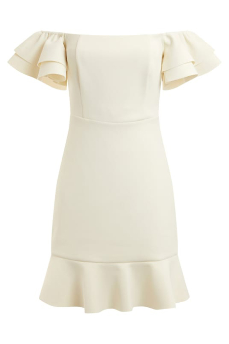 WYNONNA SHORT DRESS PALE PEARL 3