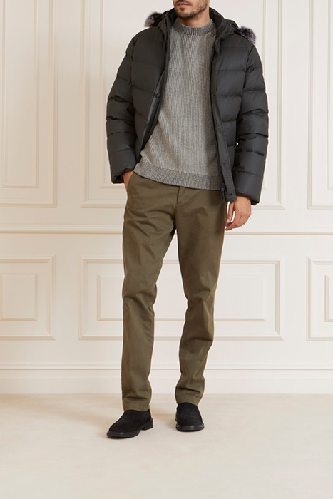 REAL DOWN PUFFER JAC HUNTER WINTER JACKET GREEN 3