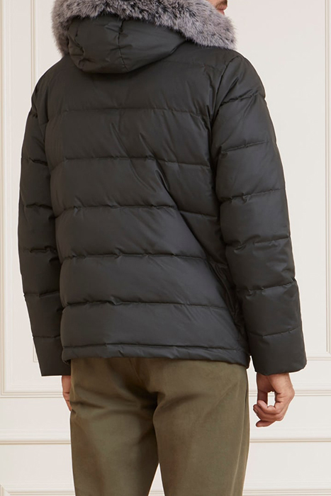 REAL DOWN PUFFER JAC HUNTER WINTER JACKET GREEN 2