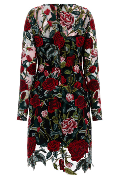 ROSA DRESS BLACK FLORAL MULTI 2