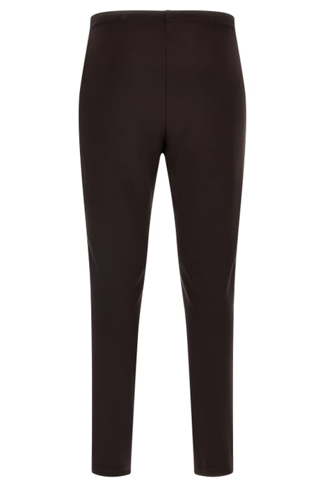 HIGH WAIST COY LEGGI BITTER CHOCOLATE LEATHER PANT 2