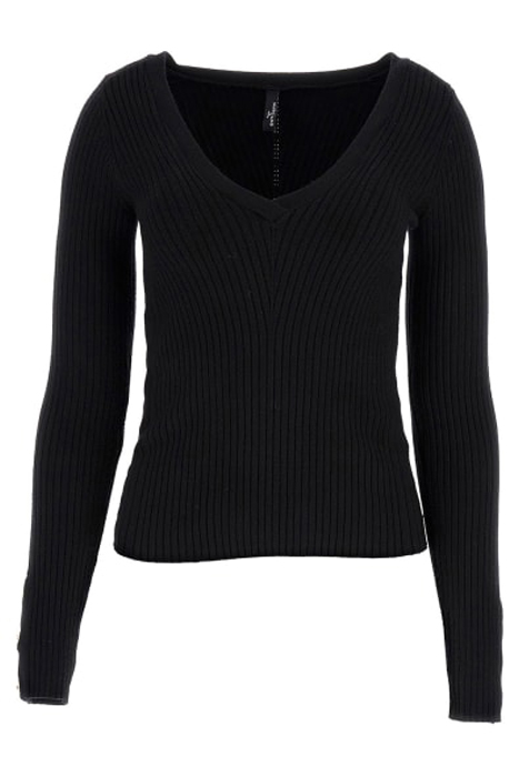 ALICE LS VN SWEATER JET BLACK A996 3