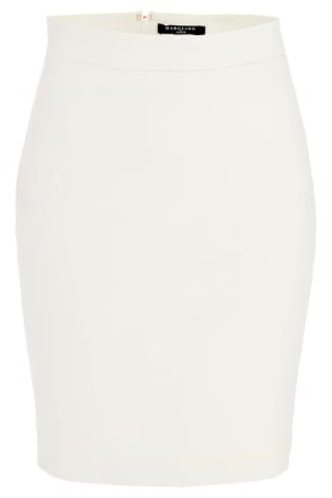 SHELLY PENCIL SKIRT PALE PEARL 4