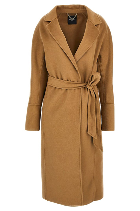 MAXIME LONG COAT MACCHIATO WRAP MULTI 3