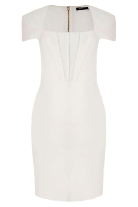 KYLE CORSET DRESS PALE PEARL 3