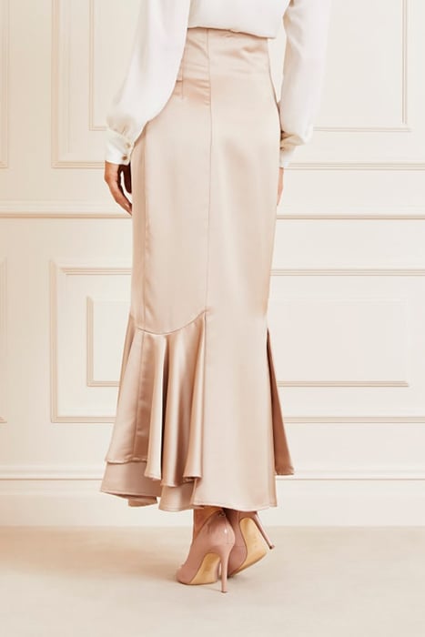 GABRIELLE SKIRT FAWN TAUPE 2