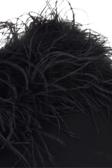 EVITA BANDAGE DRESS JET BLACK 8