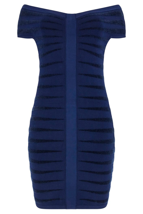 PORSHA SWEATER DRESS SECRET BLUE 4