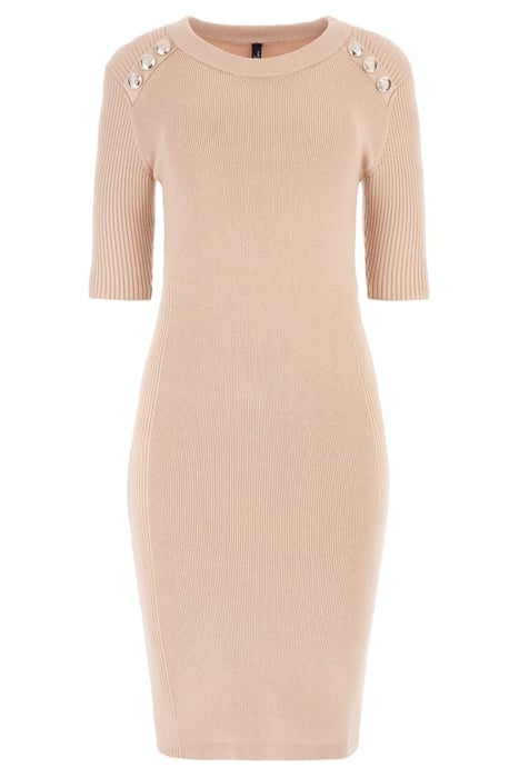 TETI SWEATER DRESS FAWN TAUPE 4