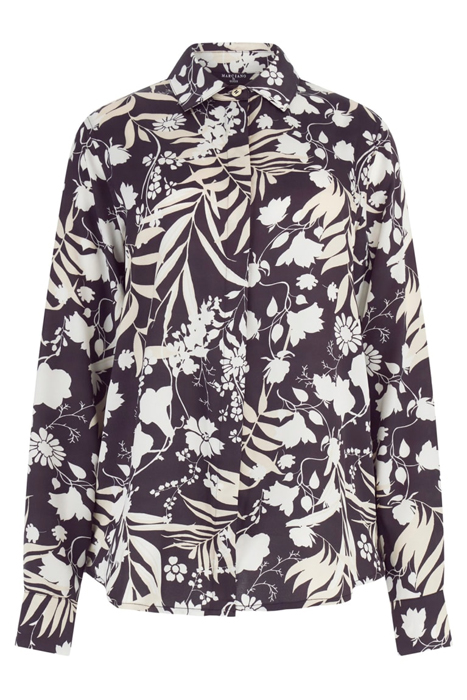 THE ICON BLOUSE PRINT SHADOWLANDS BLACK 4