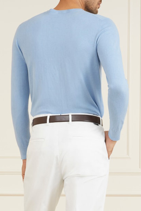 ESSENTIAL GARMENT FAINT SWEATER BLUE 2