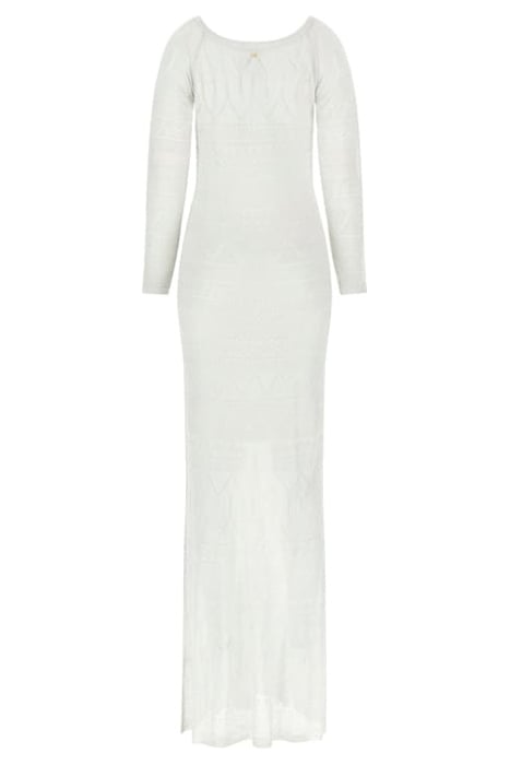 HYDRA LONG DRESS SWT PALE PEARL 4