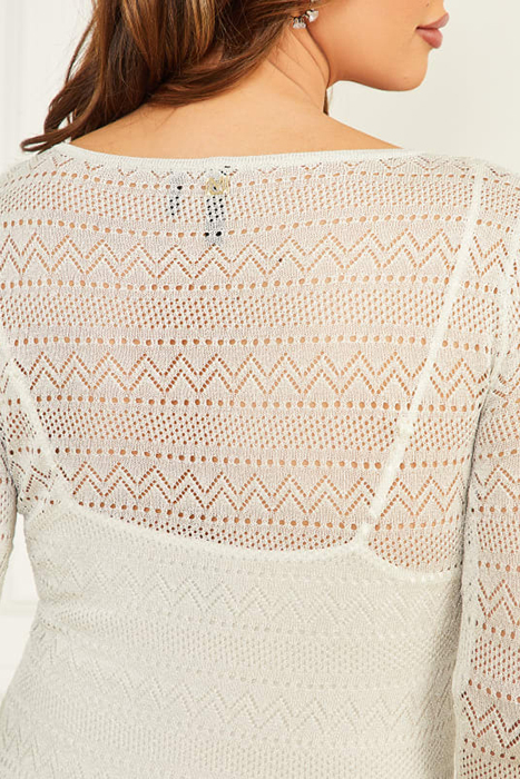 HYDRA TUNIC SHORT PALE MINI DRESS PEARL 6