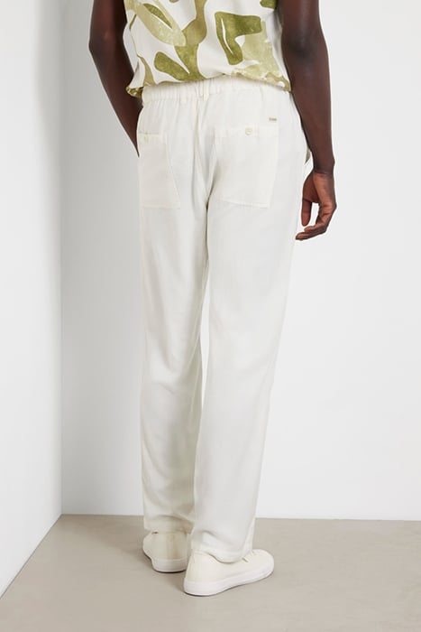 BOWIE DRAW CORD PANT PEARL WHITE MULTI 2