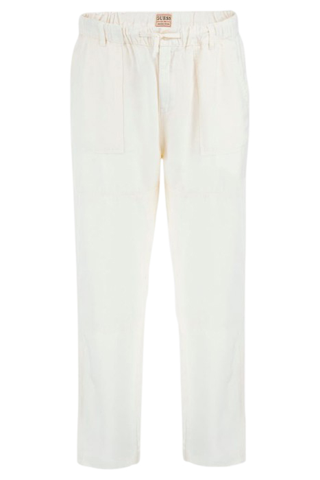 BOWIE DRAW CORD PANT PEARL WHITE MULTI 4
