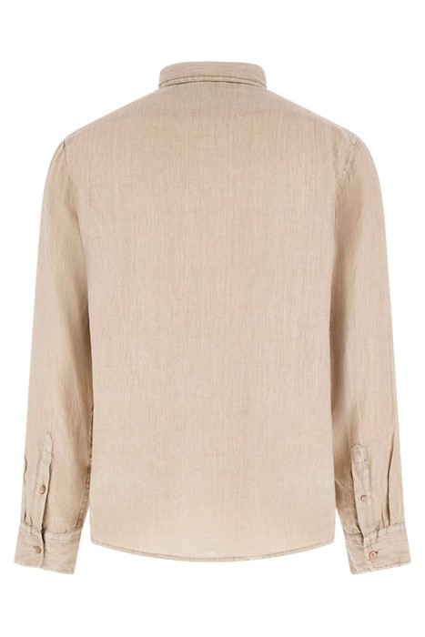 LS ISLAND LINEN EMBRO SHIRT NEUTRAL SAND MULTI 5