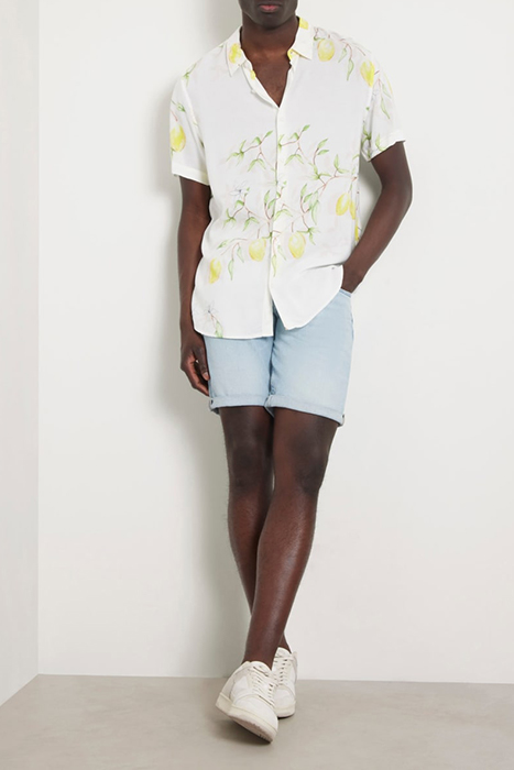 SS ECO RAYON LEMON VINES SHIRT LEMON VINES 3