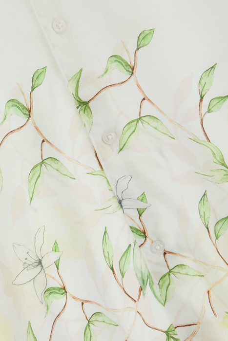 SS ECO RAYON LEMON VINES SHIRT LEMON VINES 8