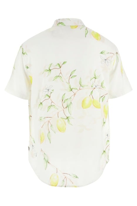 SS ECO RAYON LEMON VINES SHIRT LEMON VINES 5
